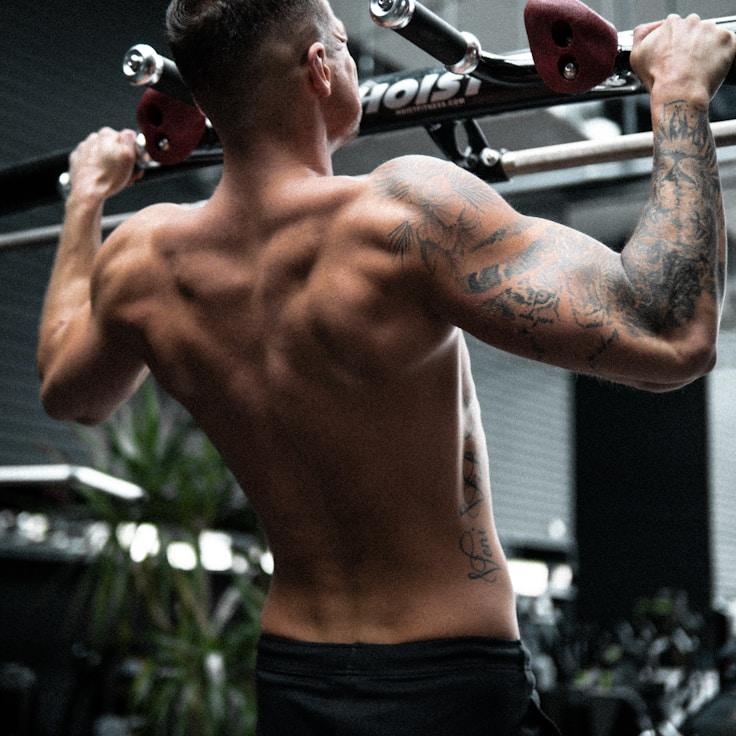 Modern fitness club interior